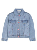 Billieblush Giacca Di Jeans Con Glitter