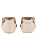 Chloé Scarpe In Pelle Con Logo Ricamato