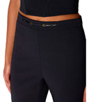 Elisabetta Franchi Black Cropped Trousers