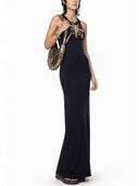 Rabanne Abito Con Dettaglio Palma In Paillettes