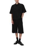 Studio Nicholson Shorts In Cotone Misto Lino