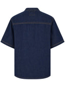 Versace Jeans Couture – Camicia aus Denim mit Logo
