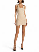 Jean Paul Gaultier Mini Dress With Logo Patch