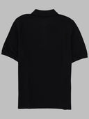 Maison Kitsuné Polo Con Zip E Patch Logo