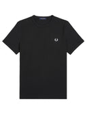 Fred Perry T Shirt "Ringer" Con Logo
