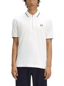 Fred Perry Polo Con Zip E Logo