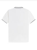 Fred Perry Polo Con Zip E Logo