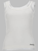 Amish Top "Asymmetrisch" Con Micro-logo
