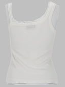 Amish Top "Asymmetrisch" Con Micro-logo