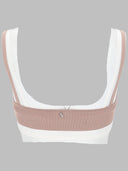 Diesel Top Bra Con Effetto Sovrapposto