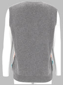 Ganni Gilet Con Applicazioni Floreali