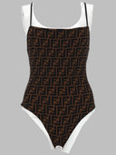 Costume Fendi Da Bagno Intero Reversibile