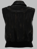 Diesel Gilet Bomber Con Effetto Distressed