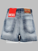 Diesel Shorts "De Helios" In Denim