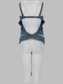 Diesel Top "De Sayra" In Denim