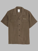 Visvim Camicia A Manica Corta Con Logo