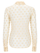 Dries Van Noten Camicia In Mesh A Pois
