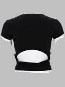 Diesel T Shirt A Costine Con Lacci