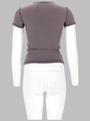 Diesel T Shirt Con Stampa A Cuore E Borchie