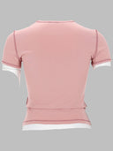 Diesel T Shirt Con Stampa A Cuore E Borchie