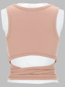 Diesel Crop Top "T Anky Tail" Con Lacci