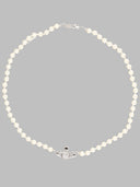Vivienne Westwood Collana Di Perle Con Orb In Basso Rilievo