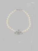 Vivienne Westwood Collana Di Perle Con Orb