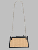Vivienne Westwood Borsa Clutch "Flat Small" Intrecciata