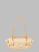 Hereu Borsa "Arta" Mini In Rafia All'uncinetto
