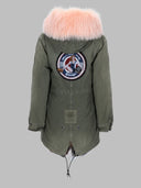 Mr & Mrs Italy Parka "Army" In Cotone