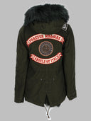 Mr & Mrs Italy Patches Logo Parka