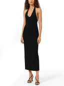 Toteme Abito Midi Con Scollo "Halter"