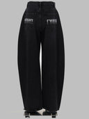 Alexander Wang Jeans "Blow Up" Con Logo In Strass