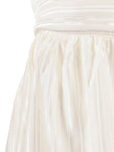 Rotate Striped Slip Top Bright White (Loose Fit)