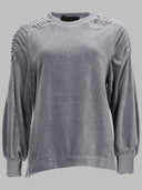 Alberta Ferretti Chenille-Sweatshirt