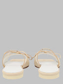 Mm6 Maison Margiela Sandalo Slingback Con Dettaglio A Fiocco