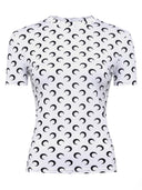 Marine Serre T Shirt "Moon"