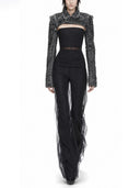 بنطال ريك أوينز "Bolan Bootcut".