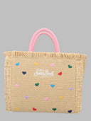 Mc2 Saint Barth Colette Paglia N Mini Cuori Col Emb