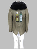 Mr & Mrs Italy Graphic Print Parka