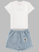 Moschino Set T Shirt+Short