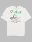 Mc2 Saint Barth T Shirt "Tennis Courts"