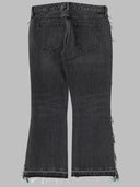 Alanui Jeans Con Frange Di Perline