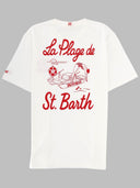 Mc2 Saint Barth T Shirt Con Stampa