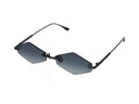 Sunglasses Anna Karin Karlsson Crystal Nest Triangle Black Grey /17/145