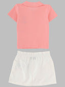 Moschino Polo Shirt And
Skirt Set