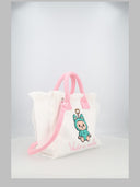 Mc2 Saint Barth Borsa Tote "Vado A Ruba Monster"