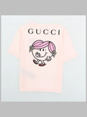 Gucci T Shirt Con Stampa Sul Retro