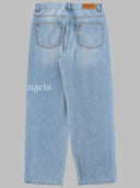 Palm Angels Logo Baggy Denim Pants Medium Boy