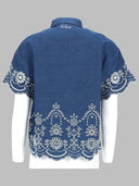 Mc2 Saint Barth Camicia „Clementine“ in Chambray